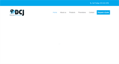 Desktop Screenshot of dcjtech.co.za