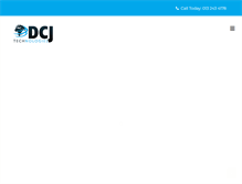 Tablet Screenshot of dcjtech.co.za