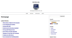 Desktop Screenshot of dcjtech.info