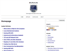 Tablet Screenshot of dcjtech.info
